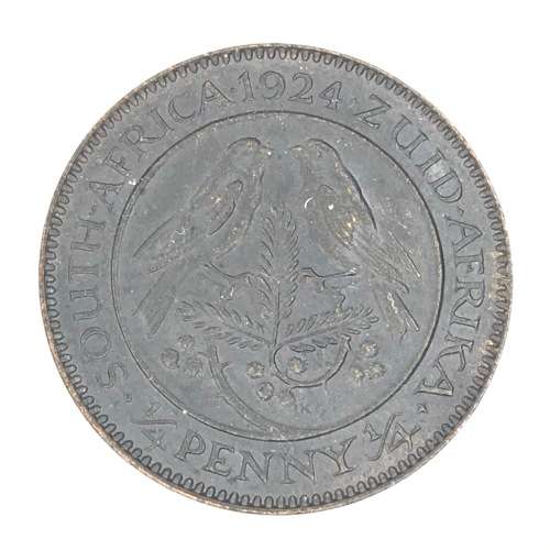 1924 SA Union Farthing - AU