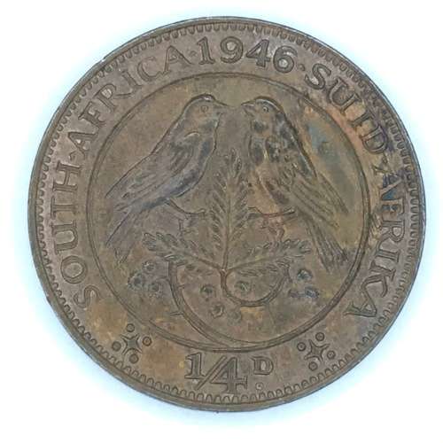 1946 SA Union Farthing - Uncirculated