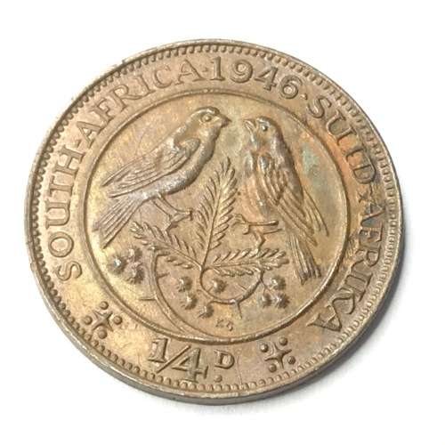 1946 SA Union Farthing - Uncirculated