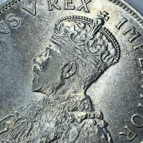 1927 ZAR Half Crown - XF+