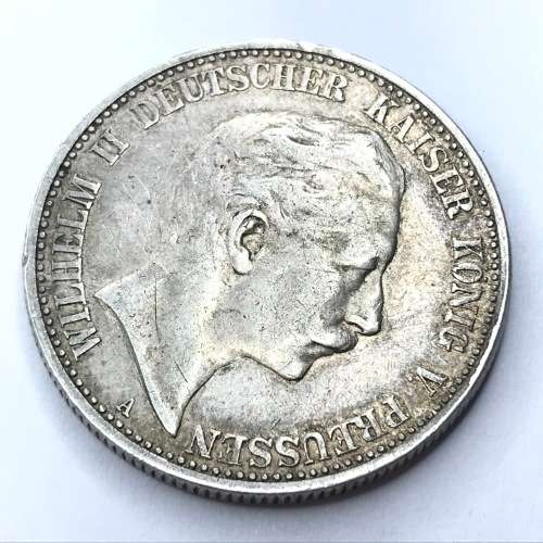 1911 A Germany Prussia Two Mark - XF