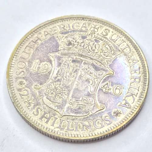 1946 SA Union Shilling half crown - only 11388 minted