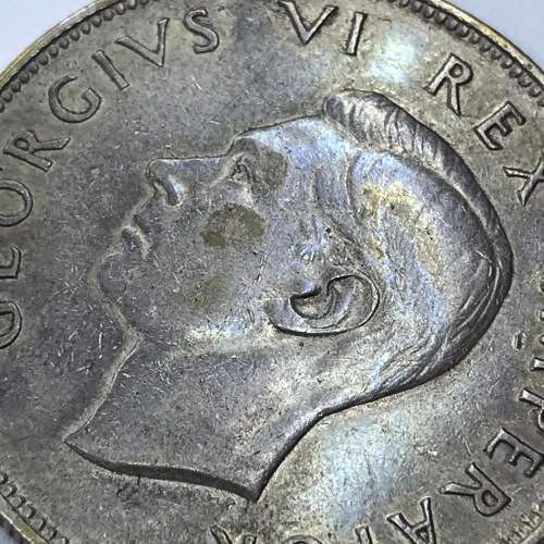 1946 SA Union Shilling half crown - only 11388 minted