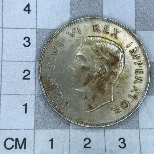 1942 SA Union Half Crown - AU