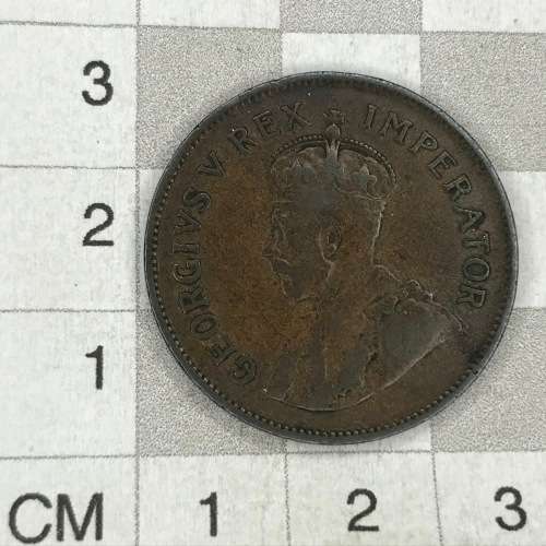1925 SA Union Half Penny - Very scarce