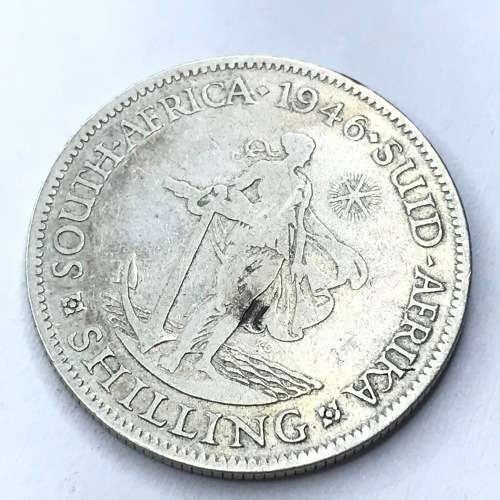 1946 SA Union Shilling - scarce