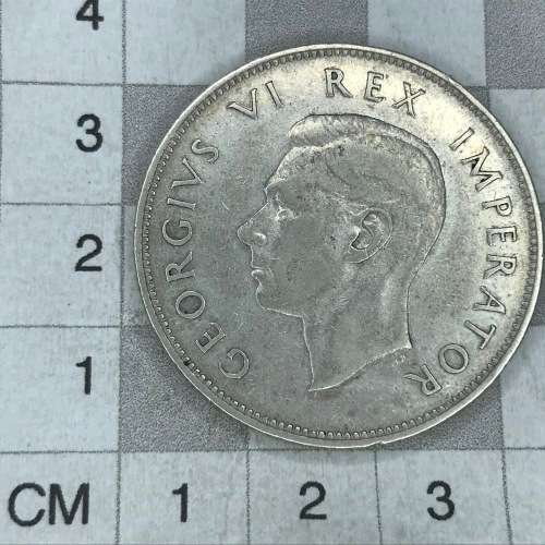 1946 SA Union Half Crown - Ultra scarce - Mintage 11238