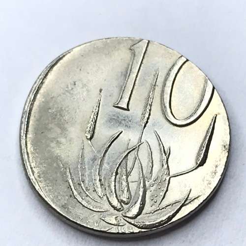 1976 RSA Error 10 cent struck on 5 cent planchet