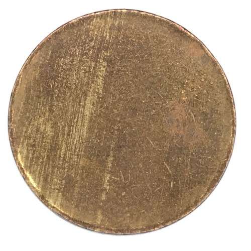 RSA uncirculated blank 1c with rim