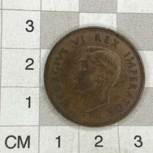 1945 SA Union Half Penny - UNC