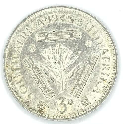 1945 SA Union Tickey - mint lustre