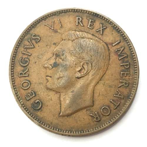 1947 SA Union One Penny - VF