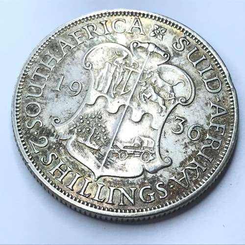 1936 SA Union Two Shilling - XF