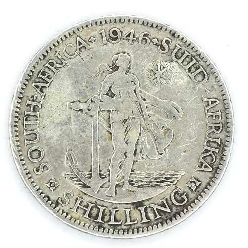 1946 SA Union silver one shilling