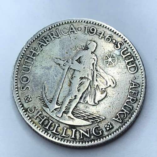 1946 SA Union silver one shilling