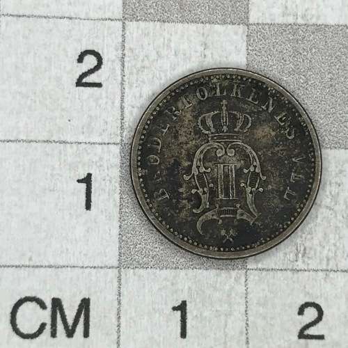 1892 Norway Ten ORE - VF+