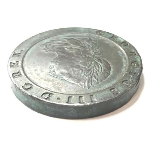 1797 British George III Cartwheel 2 Pence - SCARCE