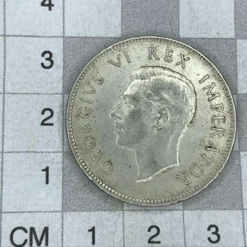1943 SA Union two shilling - AU+