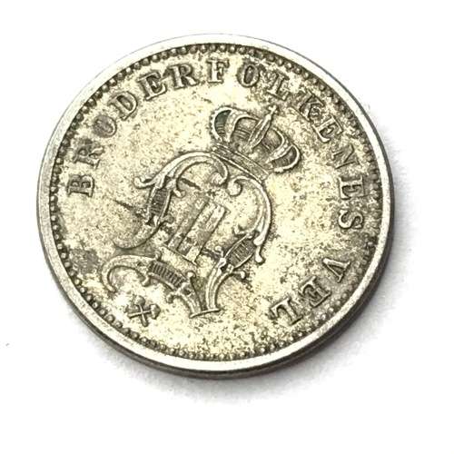 1894 Norway Ten ORE - XF