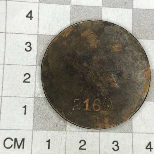 Brink Bro`s Montagu token 26 - 2160 at back