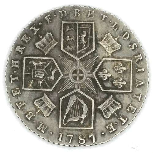 1787 Great Britain George 3 Sixpence - uncirculated