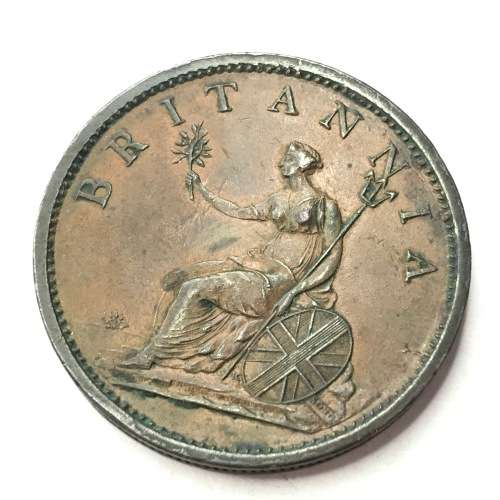 1806 Great Britain George 3 penny - UNC