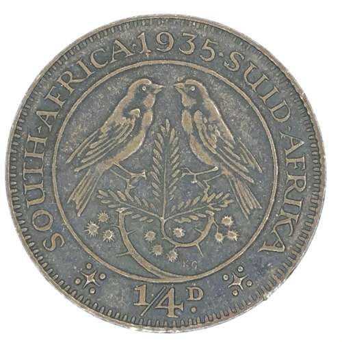 1935 SA Union Farthing - AU