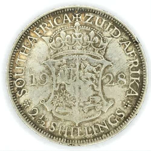 1928 SA Union Half Crown - aVF
