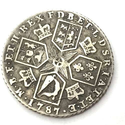 1787 Great Britain George 3 Shilling - VF