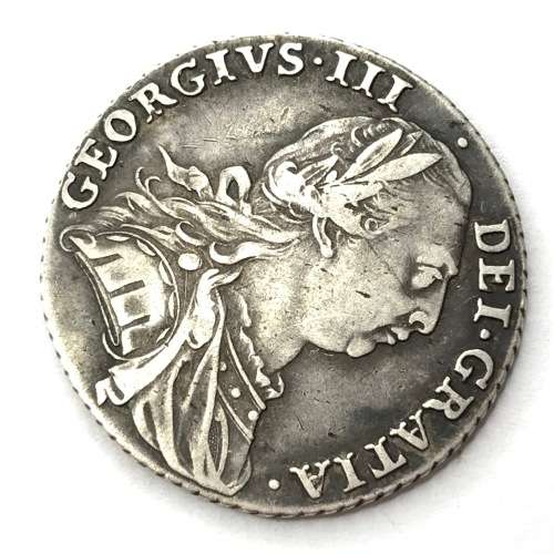 1787 Great Britain George 3 Shilling - VF