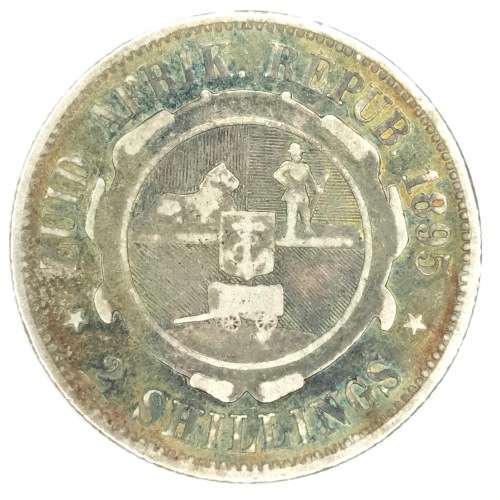 1895 ZAR Kruger 2 Shilling - very scarce
