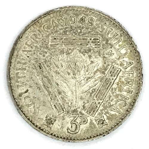 1948 SA Union Threepence - UNC