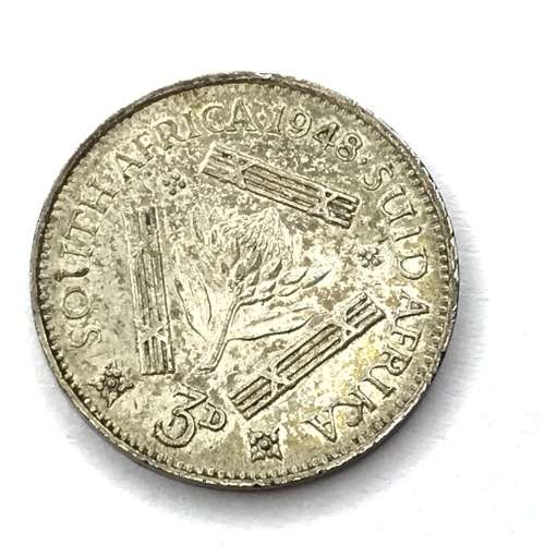 1948 SA Union Threepence - UNC