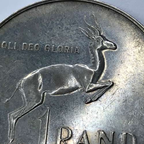 1967 RSA silver Springbok R1 with no penis - best example I ever saw