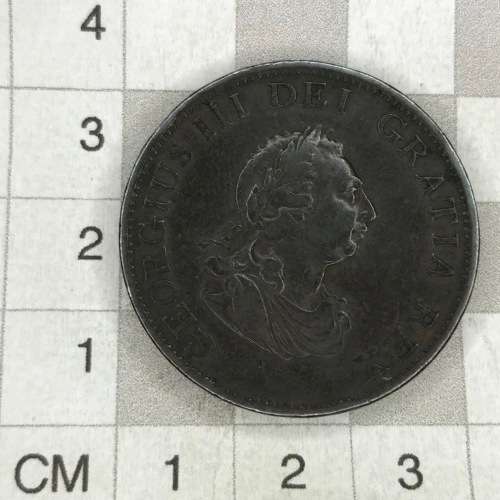 1799 Great Britain George 3 Half Penny - VF+