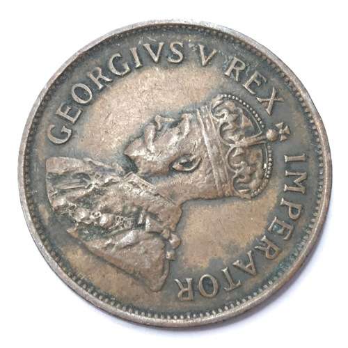 1935 SA Union Half Penny - XF