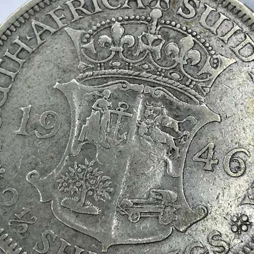 1946 SA Union Half Crown - VF - very scarce