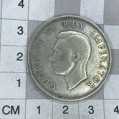 1946 SA Union Half Crown - VF - very scarce