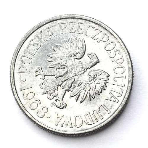 1968 Poland Fifty Groszy - UNC