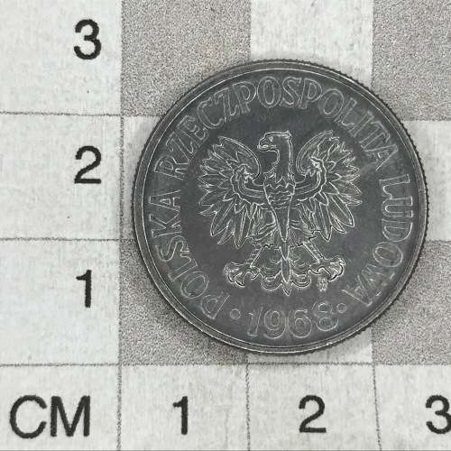 1968 Poland Fifty Groszy - UNC