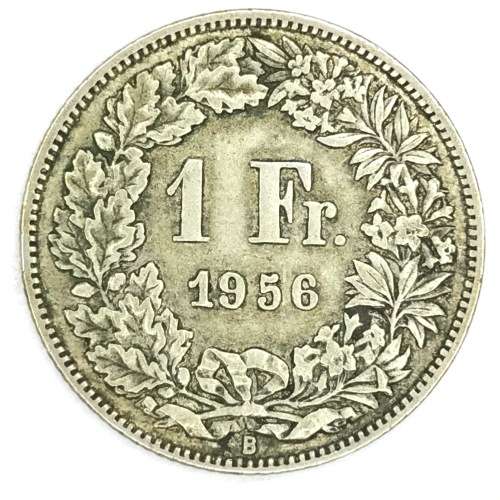 1956 Switzerland Silver Franc