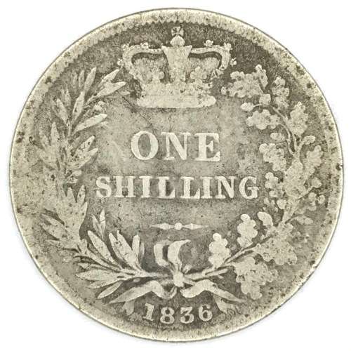1836 Great Britain One shilling - George IV