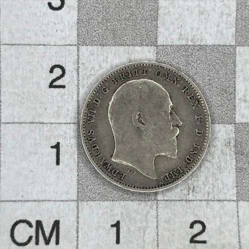 1910 Great Britain 3d Threepence tickey