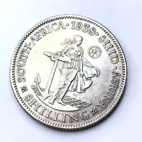 1938 SA Union One Shilling - XF