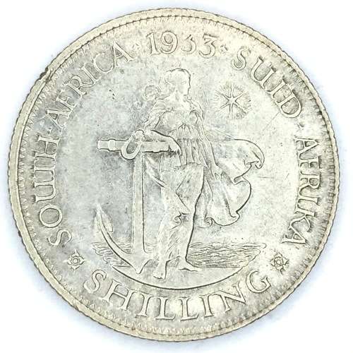 1933 SA Union One Shilling - VF