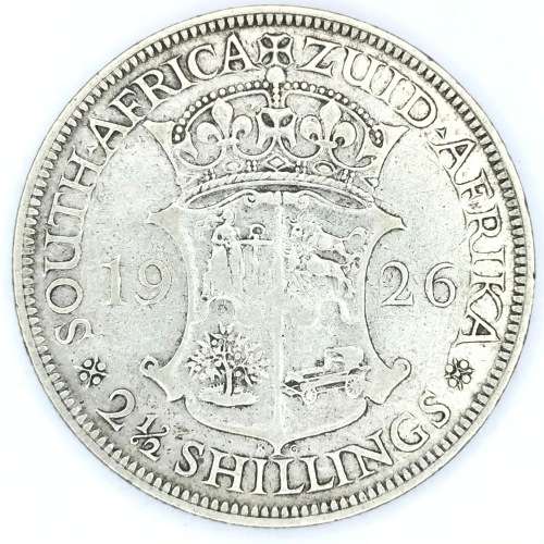 1926 SA Union Half Crown - F+