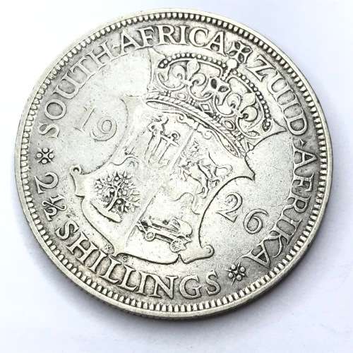 1926 SA Union Half Crown - F+