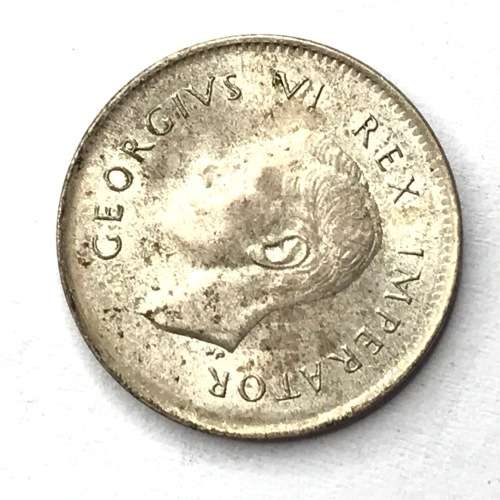 1940 SA Union Tickey - AU+