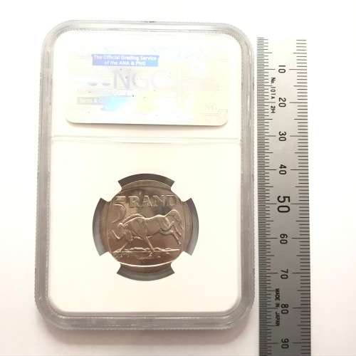 2000 RSA Mandela MS65 graded by NGC
