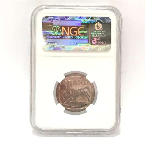 2000 RSA Mandela MS64 graded by NGC